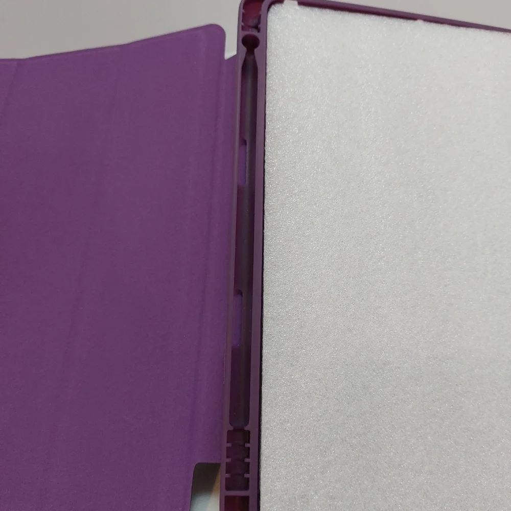 Folding Tablet Case Wallet Style‎ Purple Pre-owned Unused